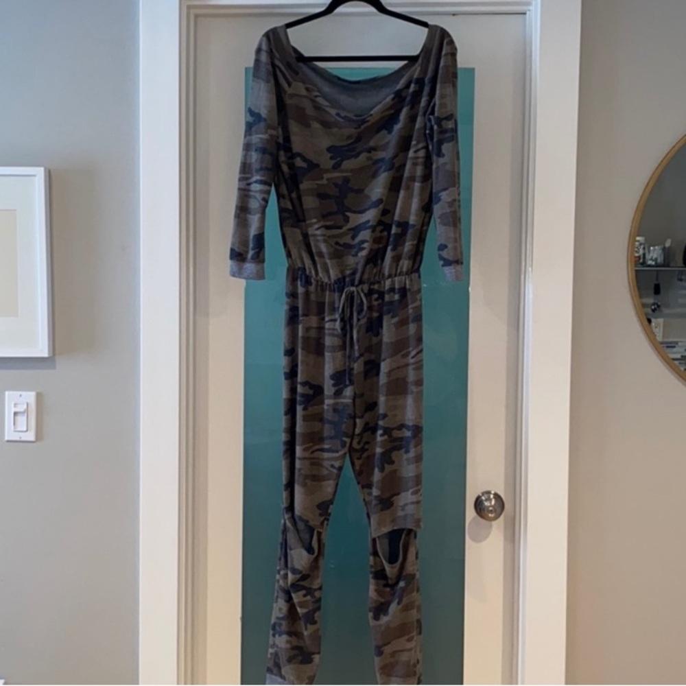 Camouflage jumpsuit